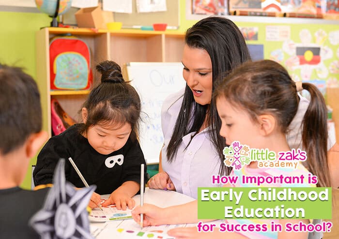 Little Zak's Academy | How Important is Early Childhood Education for Success in School?