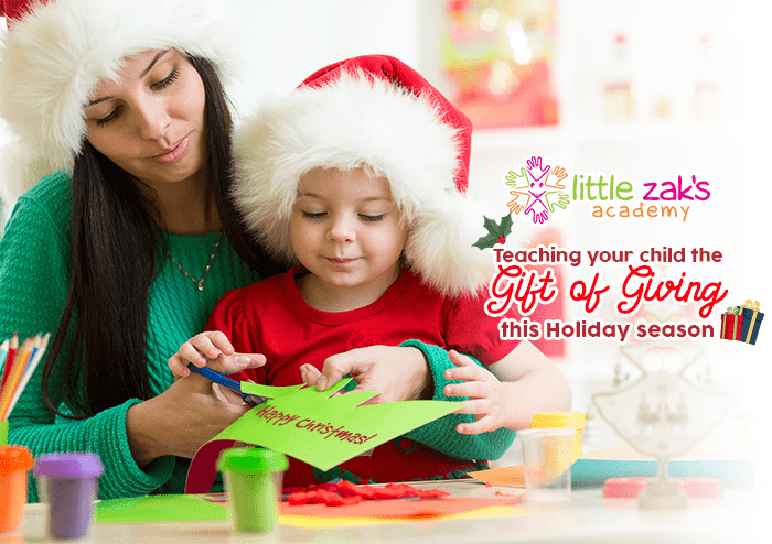 Little Zak's Academy | Teaching your child the gift of giving this Holiday season