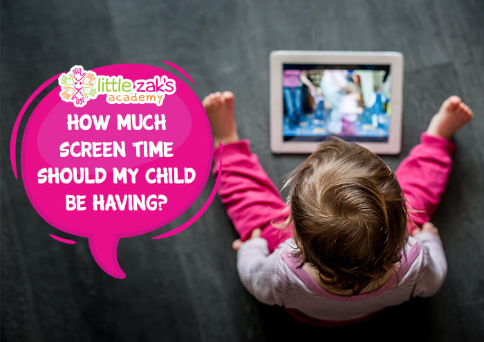 How much screen time should my child be having?